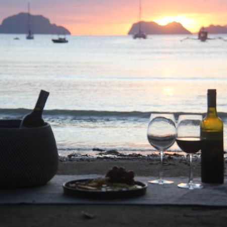 Maligaya Beach Bungalows El Nido Exterior foto