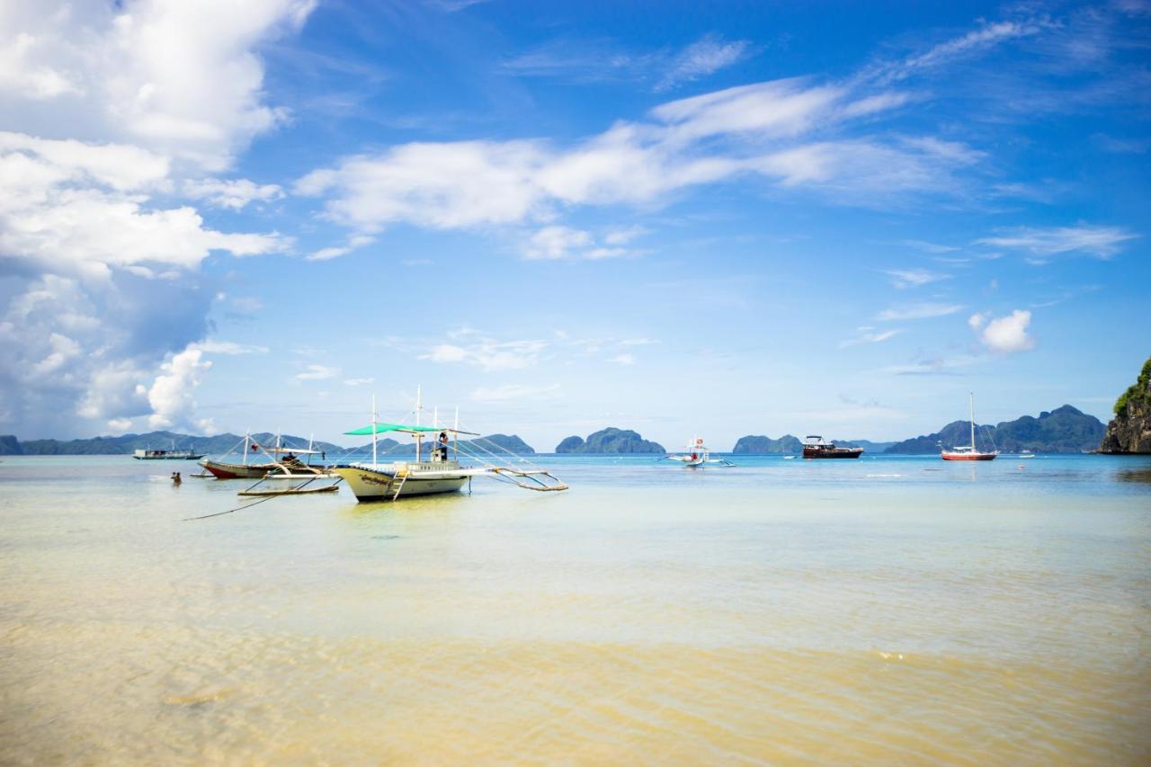 Maligaya Beach Bungalows El Nido Exterior foto