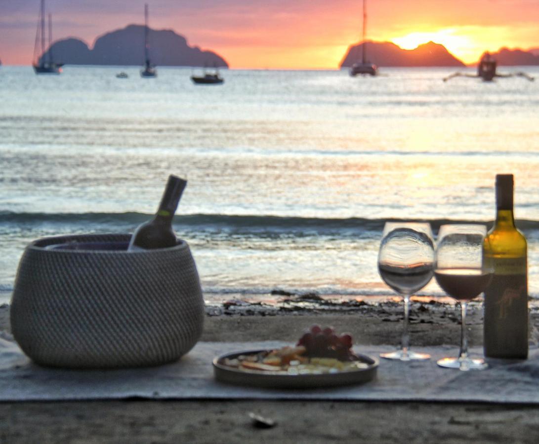 Maligaya Beach Bungalows El Nido Exterior foto
