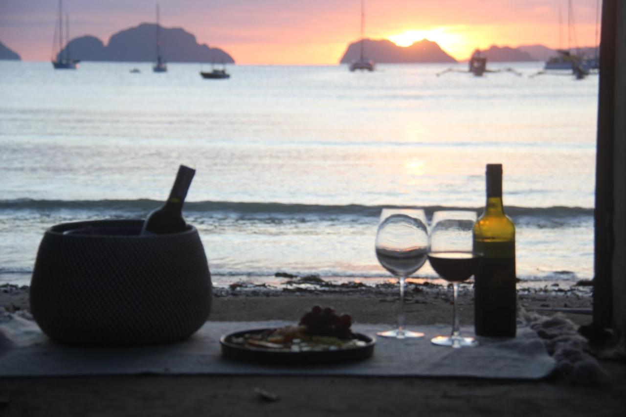 Maligaya Beach Bungalows El Nido Exterior foto